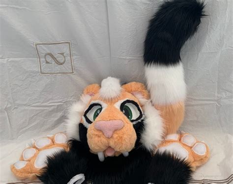 Saber Tooth Tiger Fursuit Partial Etsy