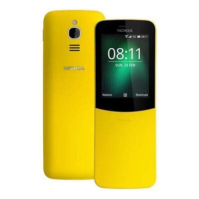 Nokia 8110 Banana Phone 4G 4GB Yellow Factory Unlocked Brand New