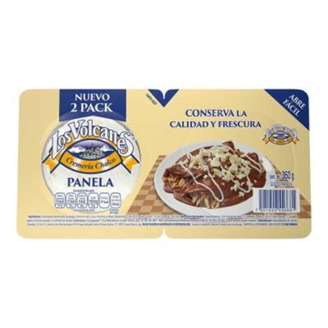 Queso Panela Los Volcanes Paquete Con 2 Pzas De 180 G C U Walmart