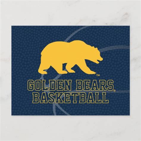 UC Berkeley Golden Bears Basketball Postcard | Zazzle.com