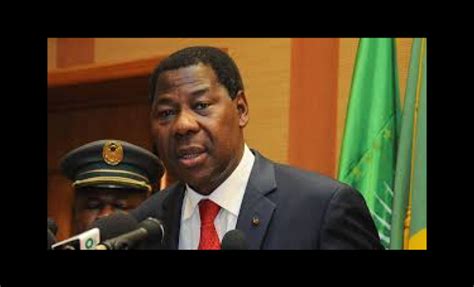 Benin Lex président Boni Yayi quitte le pays pour des raisons