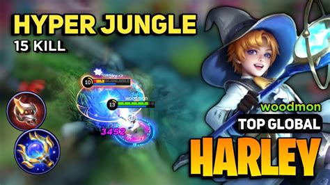 JUNGLE Harley Best Build 2023 Top Global Harley Gameplay By