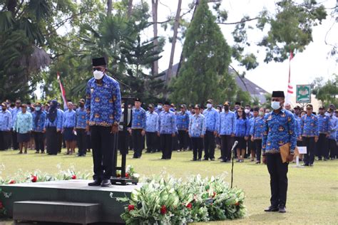 Momentum Hut Korpri Ke Penjabat Wali Kota Jayapura Minta Asn