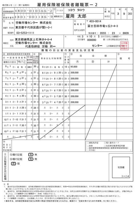 「雇用保険被保険者離職証明書」の書き方・記入例｜注意点・必要書類・提出先・提出期日・入手方法やダウンロード・e Gov電子申請の方法も紹介