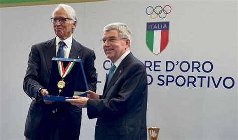 La Presidente Fids Alla Cerimonia Del Collare D Oro Al Merito Sportivo