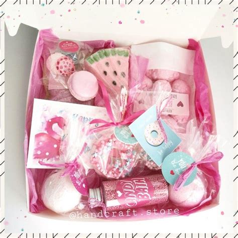 Big Spa set Spa Gift set Gift set Spa cosmetics Pink | Etsy