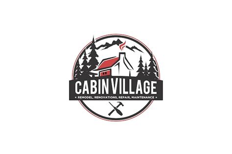 Premium Vector Village Cabin Logo Vector Lodge House Illustration