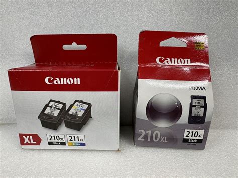 Genuine Canon Xl Xl Black And Color High Yield Ink Cartridges