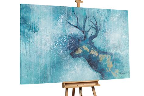 Dipinto A Olio King Of The Forest Scoprire Kunstloft