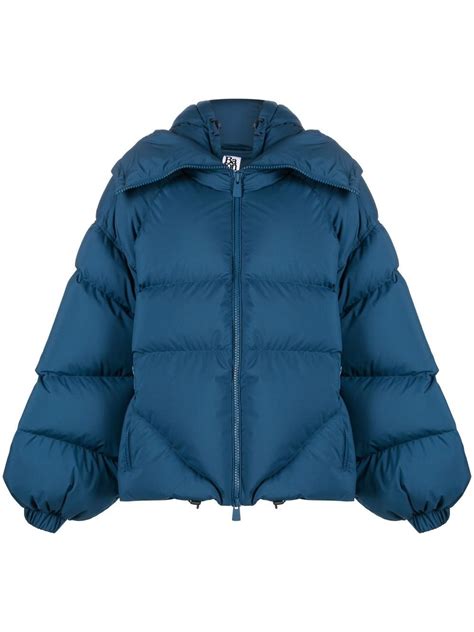 Bacon Feather Down Puffer Jacket In Blue Modesens