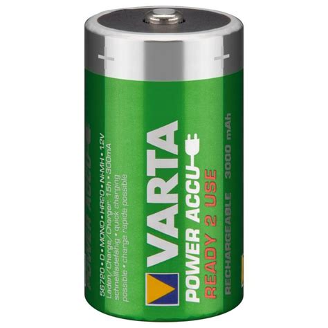 Varta Akku Power Accu Mono D Ready Use Nimh Mah Er Blister