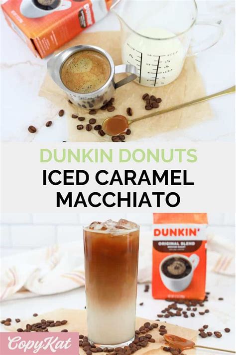 Dunkin Donuts Iced Caramel Macchiato Recipe Bryont Blog