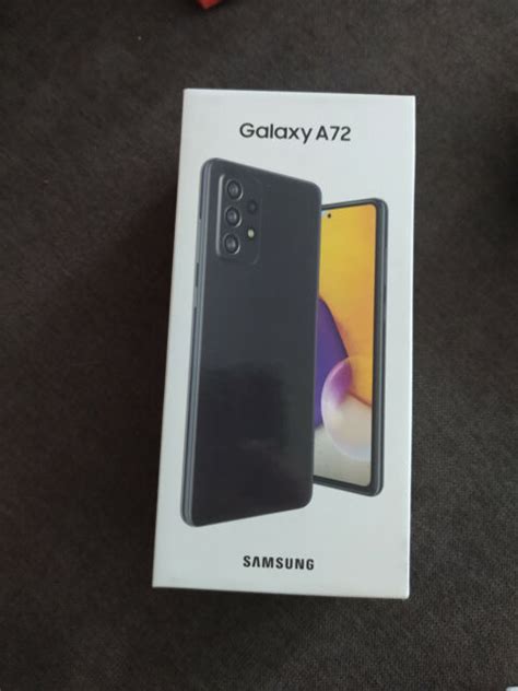 Samsung Galaxy A72 SM A725F DS 128GB Awesome Black Ohne Simlock