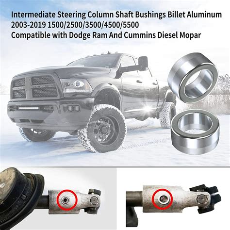 Dodge Ram Intermediate Steering Shaft Bushings