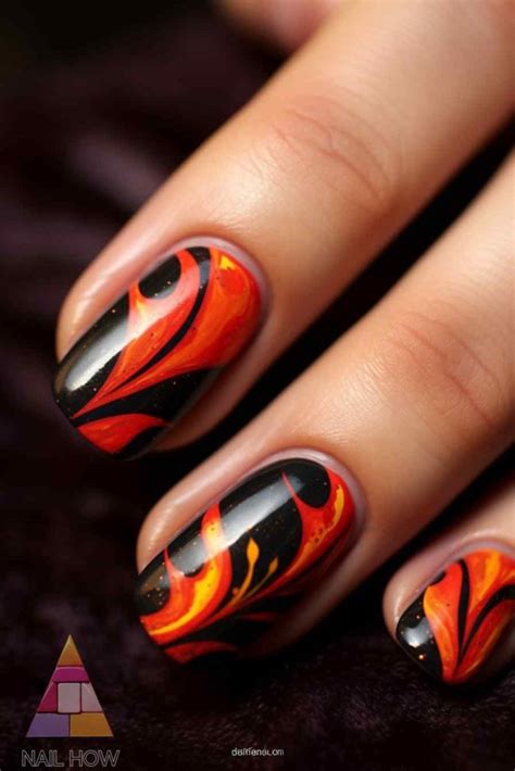 Ignite Your Style Fire Nail Designs That Sizzle Nailhow