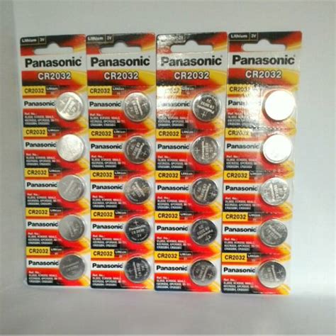 Jual Battery Cmos Panasonic Original Cr Lithium V Baterai Kancing