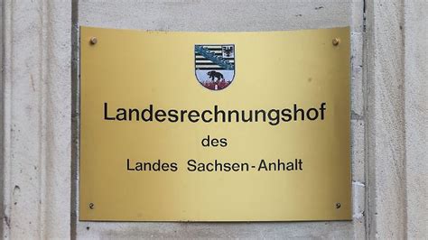 Sachsen Anhalt Landesrechnungshof Kritisiert Fehlende Wassercent