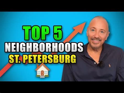 Top 5 Neighborhoods In St Petersburg Florida YouTube