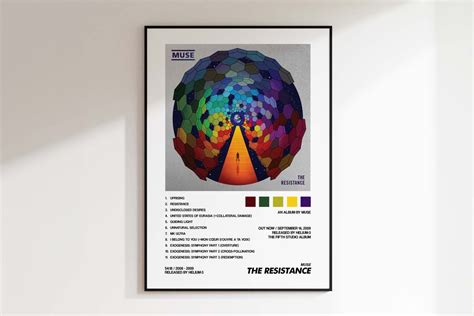 Muse 'the Resistance' Album Cover Poster, Poster Print Wall Art, Custom ...