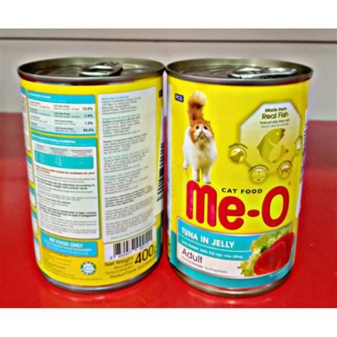 Jual Meo Kaleng TUNA Makanan Kucing Basah 400gr Shopee Indonesia