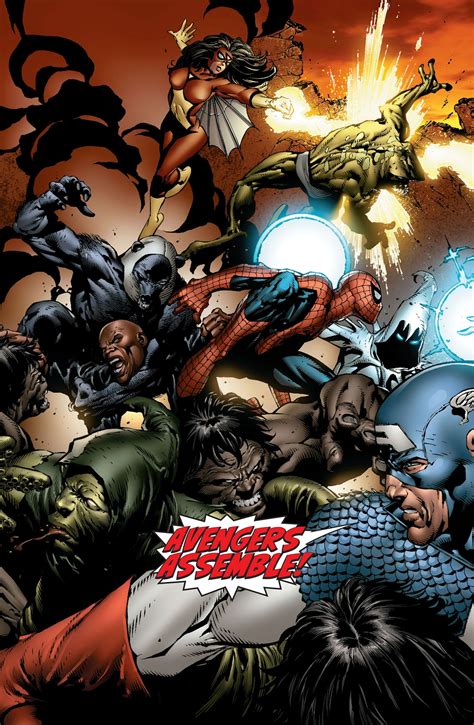 Captain America And Avengers Vs Savage Land Mutates By David Finch