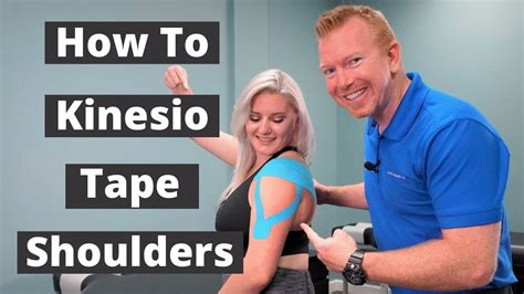 How To Kt Tape A Shoulder Easy Guide To Kinesio Taping Shoulders