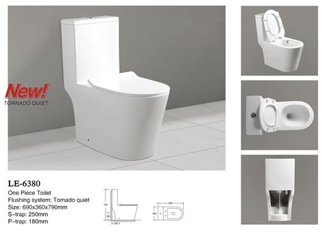 New Flush Tornado Quiet Cover Glazed White One Piece Ceramic Luxury