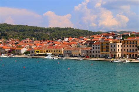 Vela Luka Island Korcula Croatia Stock Photo Image Of Vela Town