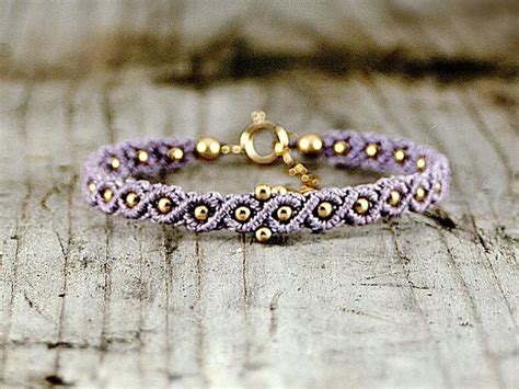 Pin En MacramÉ Pulseras Bracelets