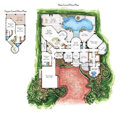 Wonderful Luxury Floor Plans Custom Luxury Home Floor Plans Images ...