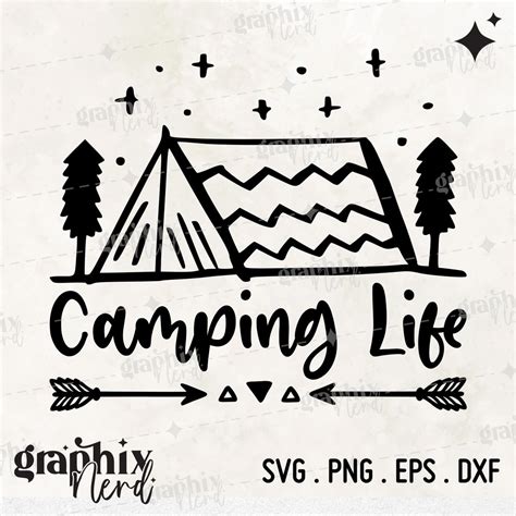 Camping Life Svg Summer Camp 2024 Svg Summer Vacation Svg Lake Life