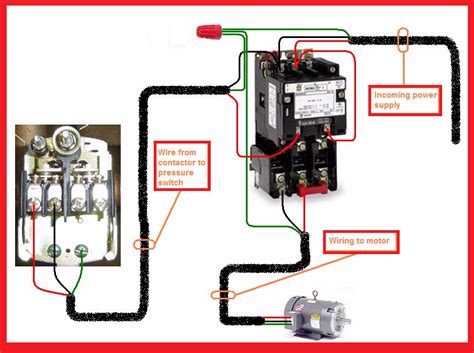 Schematic Volt Contactor Wiring Diagram Database