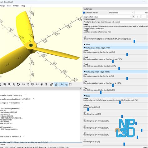 Archivo STL Generador de hélices NP3D Idea de impresión 3D para