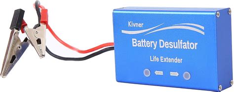 12 Volts Lead Acid Battery Maintainer And Desulfator Battery