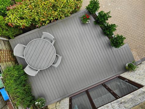 Environment Friendly Sustainable Recyclable Garden Patio Wpc Decking