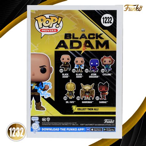 Funko Pop Movies Black Adam Black Adam Con Relampago Funko