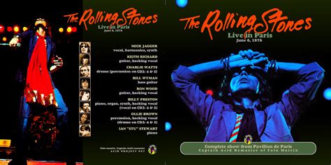 Bootleg Rambler The Rolling Stones 1976 06 06 Live In Paris Acid