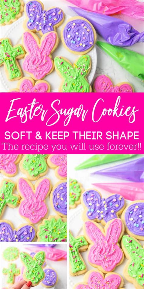 Easter Sugar Cookies Are One Of My Favorite Desserts For Easter Here