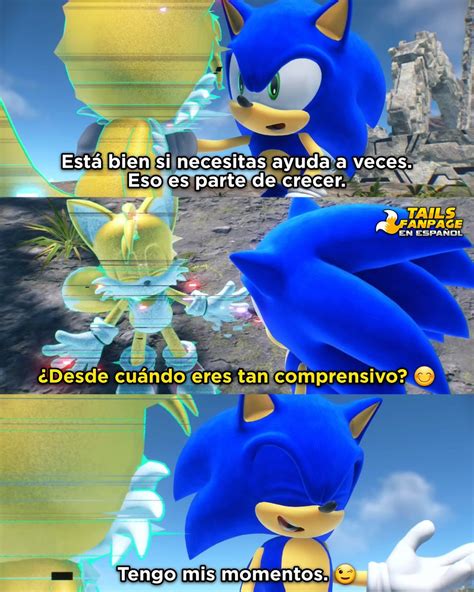 Tails Fanpage en Español on Twitter Sonic haciendo sentir bien a