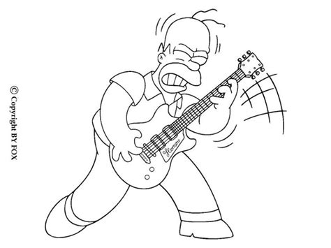 Coloriage Guitariste M Tiers Et Professions Coloriages Imprimer