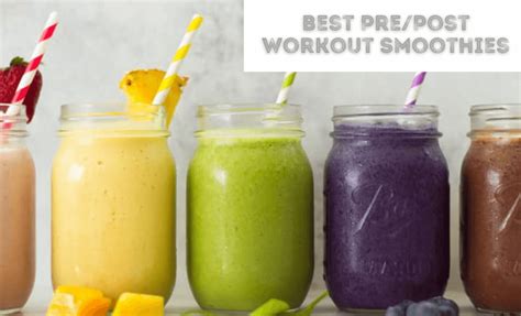 Best Pre & Post Workout Smoothies – Massage Therapy Concepts