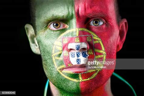 219 Portugal Flag On Face Stock Photos High Res Pictures And Images