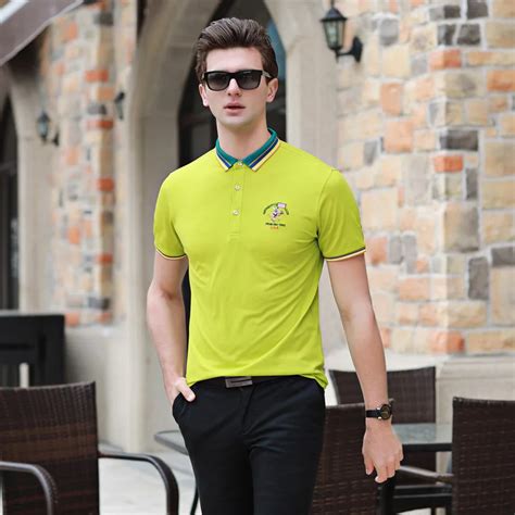 2018 New Plus Size Casual Polo Shirt Men Solid Color Polo Shirt Brands Men British Polo Shirts