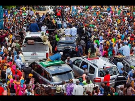 En Directe Caravane Ousmane Sonko Saint Louis Youtube