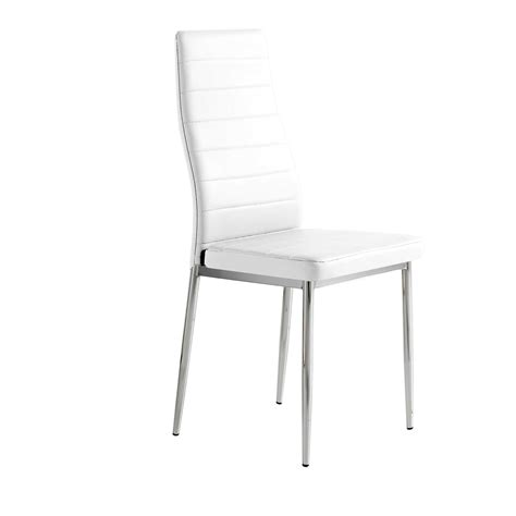 Mmhome Pro Tienda De Muebles Silla De Comedor Color Blanco La