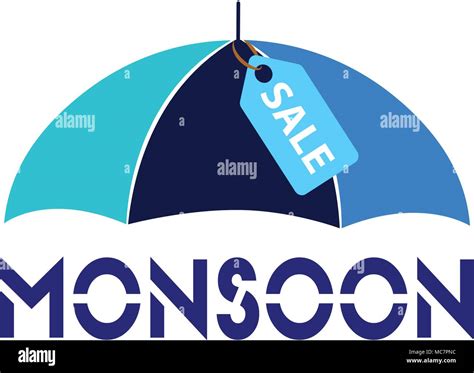 Abstract Monsoon Sale Stock Vector Image Art Alamy