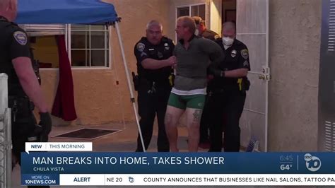 Man Arrested After Breaking Into Womans Home To Use Shower Youtube