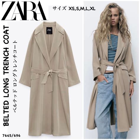 Zara ザラ ウール100 トレンチコート Mサイズ