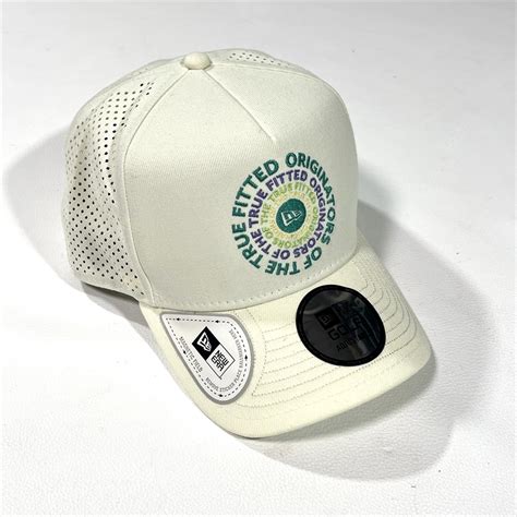 【未使用】新品 New Era Golf Cap 9forty A Frame On Par Laser Perforated サークルロゴ