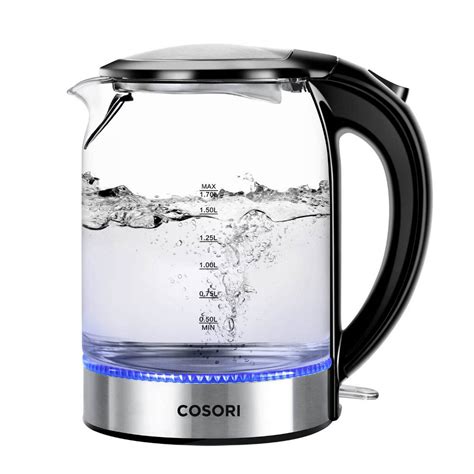 Save Time And Boil Water Fast With Exquisite Glass Electric Kettle